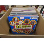 Box of LPs