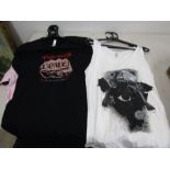 10 Ladies merchandise t-shirts and vests, mixed sizes