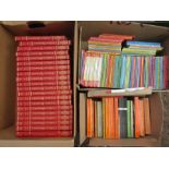 Vintage Ladybird books, Penguin books and a full set encyclopaedias