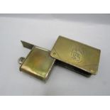 Brass Trench Art lighter