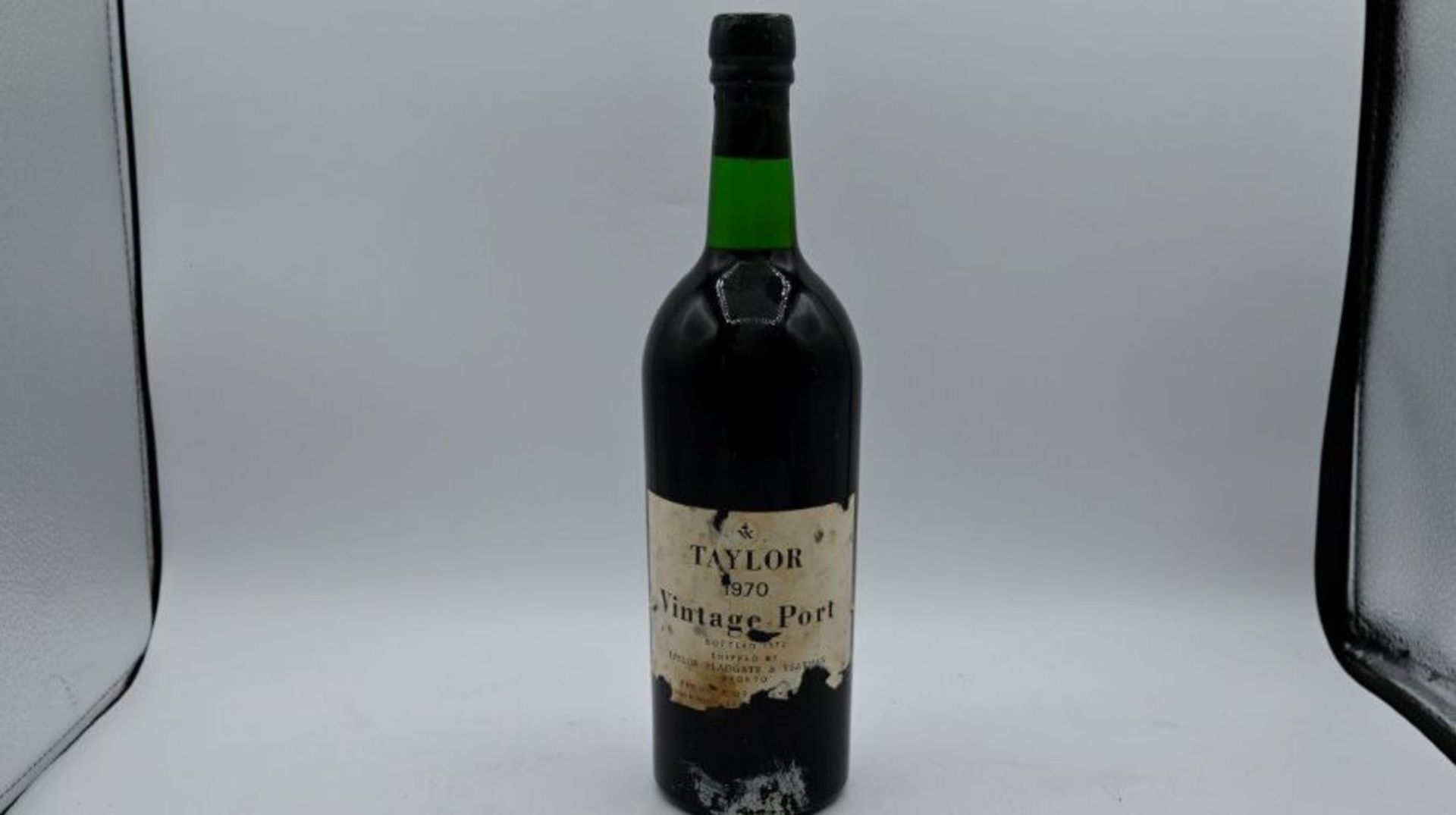 1970 Taylor Vintage Port 75cl bottled in 1972 (level of port is base neck) The wax seal is in good - Image 2 of 3