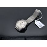 Omega - a vintage 1970s Seamaster Chronometer F300 stainless steel wristwatch, circular textured