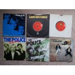 The Police lot of 6 uk 7" vinyl singles