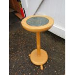 Side table with marble top H52cm approx