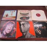 7 Rolling Stones LPs - 'Get Your YA YAs Out' Milestones Let It Bleed Tattoo you Aftermath and 2