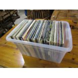 Tub of mostly classical LP's