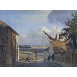 Trevor Chamberlain (born 1933) ' Down to the Estuary at Maldon' oil on canvas, signed and dated 'T