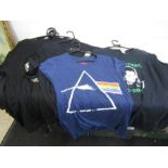 12 merchandise t-shirts