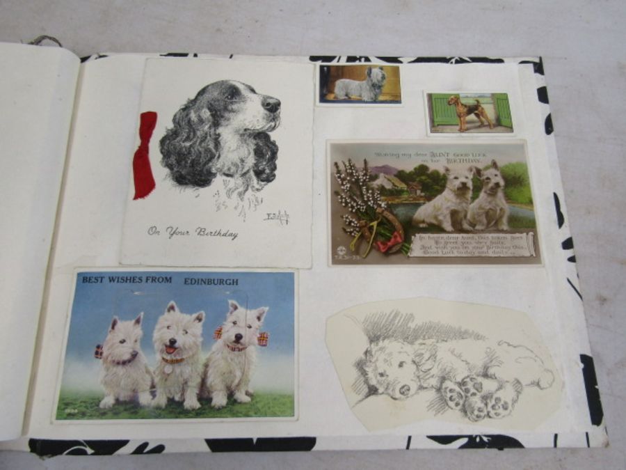 A scrap book of Dogs and the odd cat with loose transfers - Image 29 of 33
