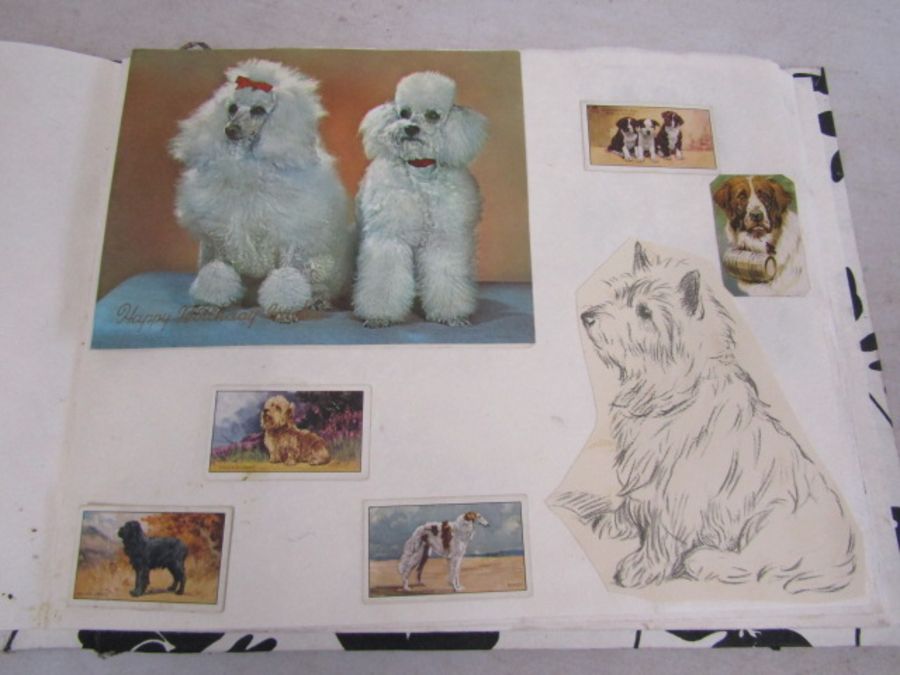 A scrap book of Dogs and the odd cat with loose transfers - Image 17 of 33