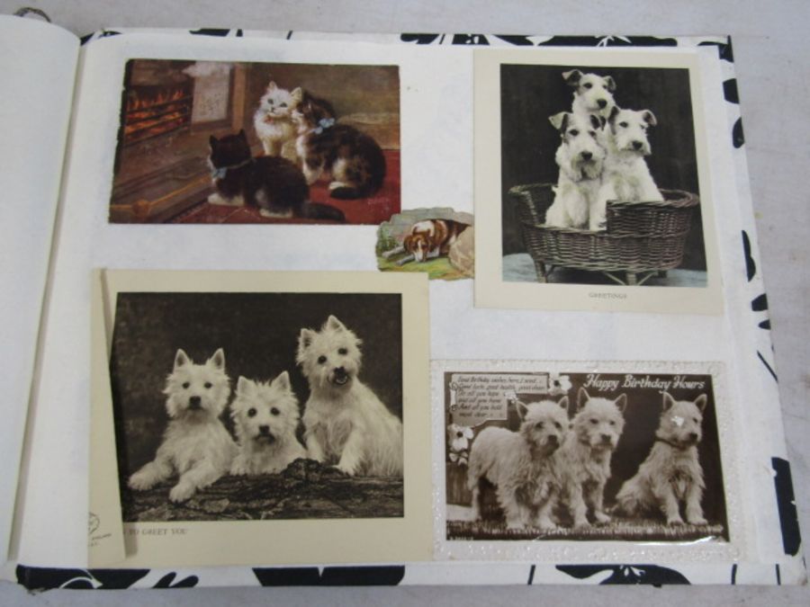 A scrap book of Dogs and the odd cat with loose transfers - Image 31 of 33