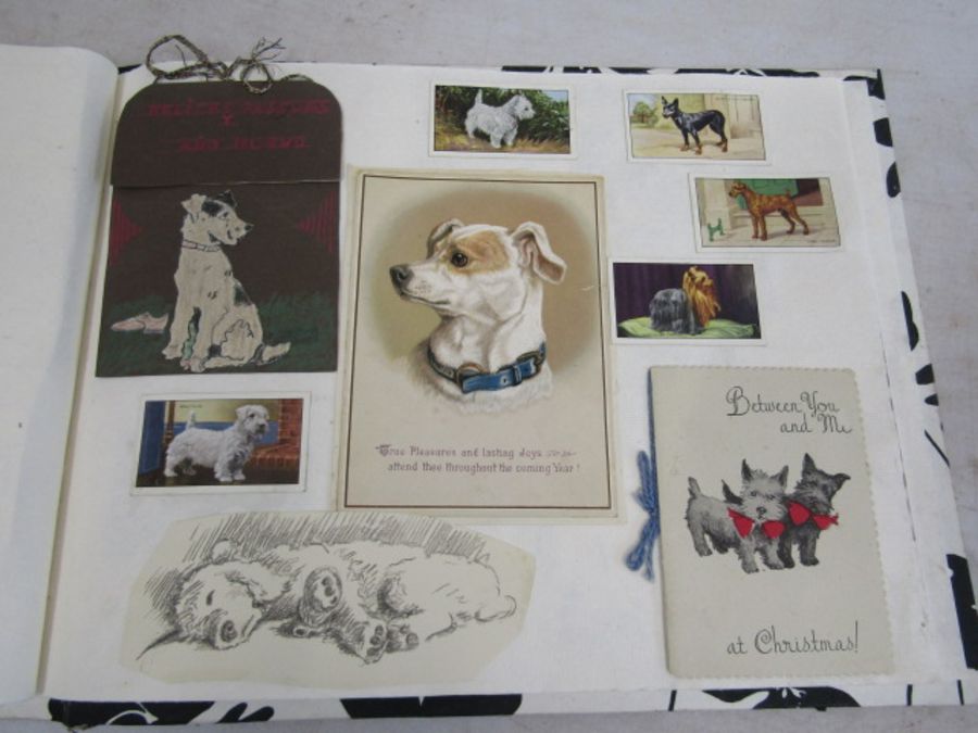 A scrap book of Dogs and the odd cat with loose transfers - Image 26 of 33
