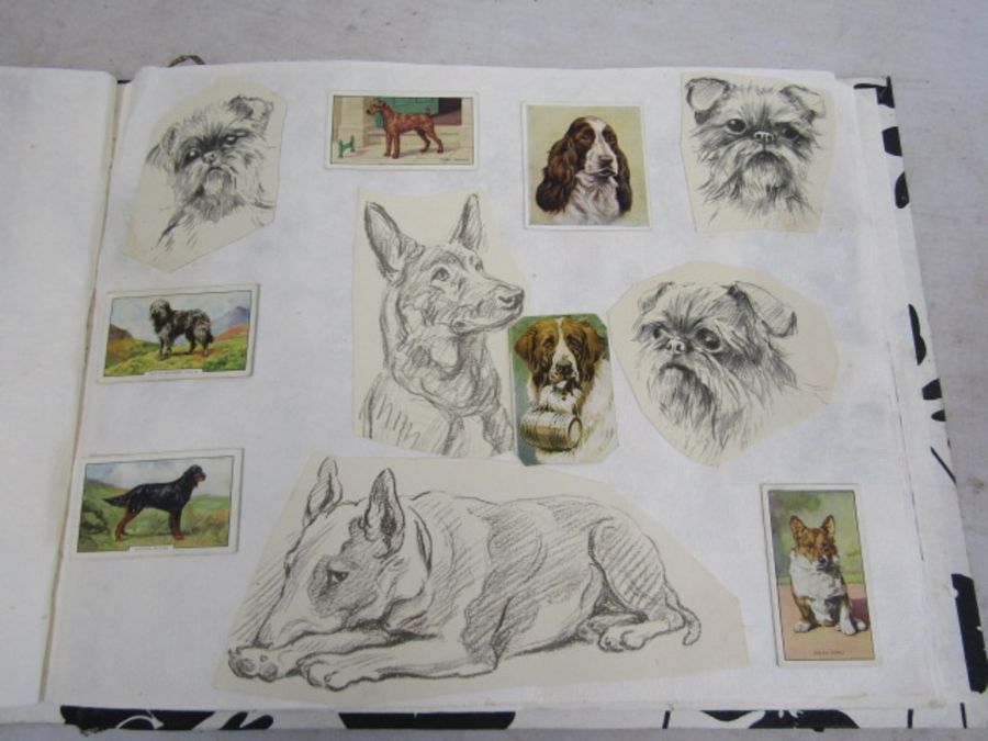 A scrap book of Dogs and the odd cat with loose transfers - Image 19 of 33