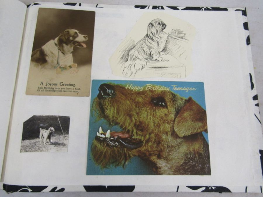 A scrap book of Dogs and the odd cat with loose transfers - Image 32 of 33