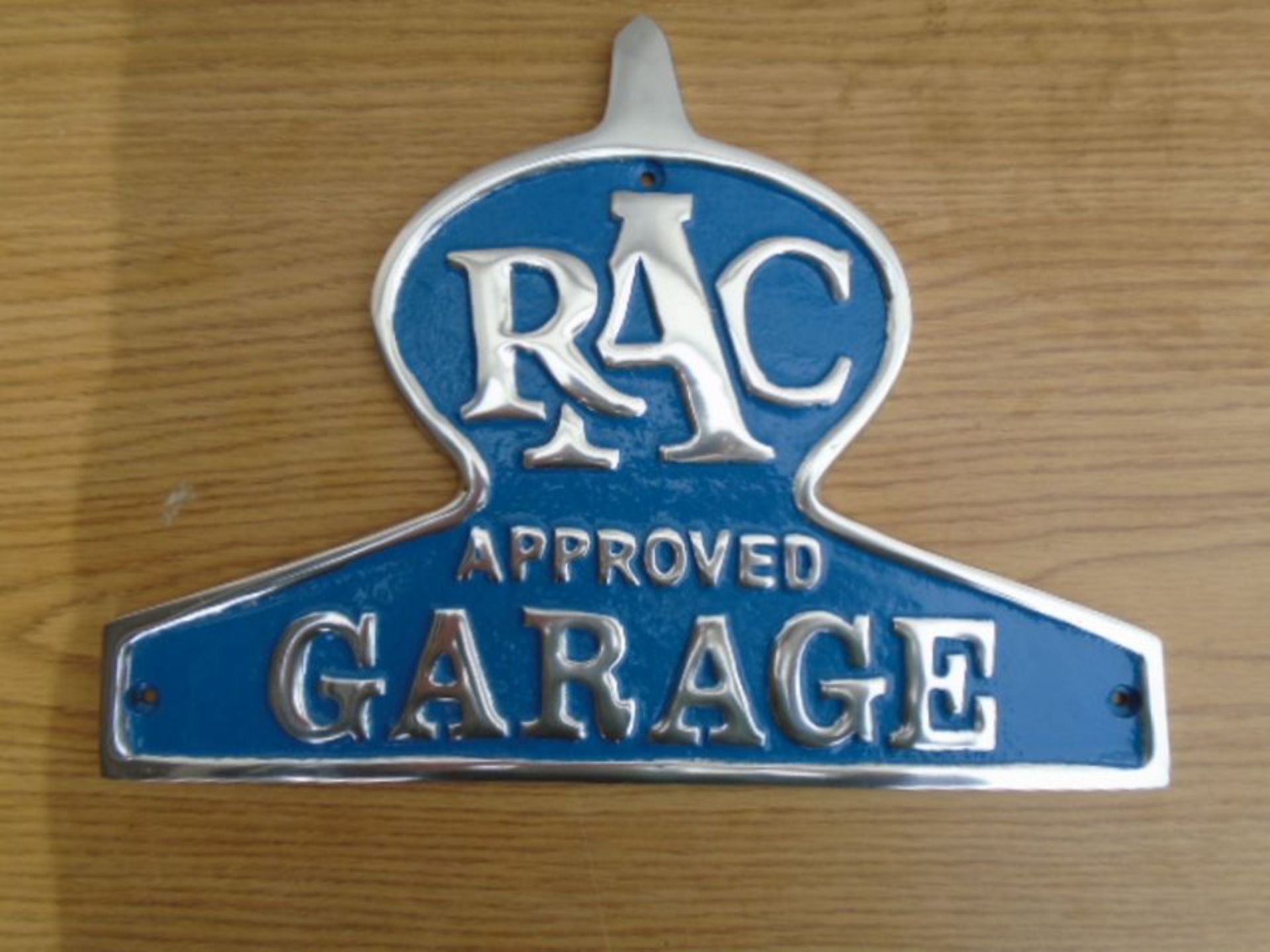 Aluminium RAC plaque