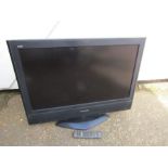Panasonic 32" LCD TV with remote from a house clearance