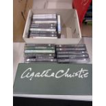 Agatha Christie talking tapes a box set plus some loose