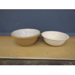 2 Mixing bowls to include vintage Mason Cash