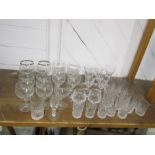 Box of mixed glasses