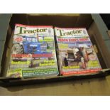 Box of Tractor and Machinery magazines