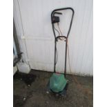 Qualcast electric rotovator from a house clearance