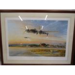 After Robert Taylor ltd edition print 'Coming in over the Estuary' 65/1250 signed with pencil