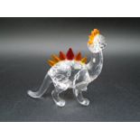 Swarovski crystal dino dinosaur part of the Fairy Tales Collection