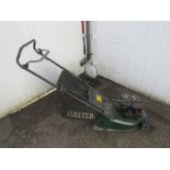 Hayter petrol lawnmower from a house clearance