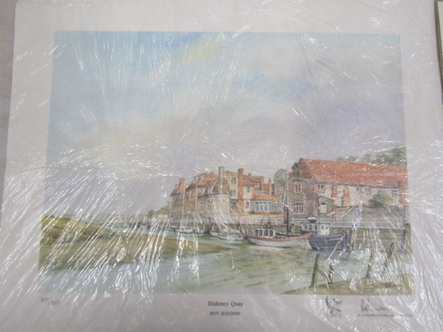 set of 6 Roy Haydon Norfolk coast limited edition prints  all numbered and pencil signed - Image 4 of 21