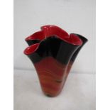 Large handkerchief vase 33cmH