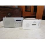 2 Portable DAB radios from a house clearance