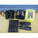 3 Pairs of binoculars