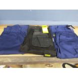 3 pairs of mens new work trousers size in photos