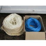 Quantity of unused rope. Diameter 16mm approx