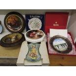 Spode Battle of Britain plate, Coca-Cola christmas plate, Coalport victory plate, Royal Doulton 12