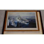 2 Framed and glazed Nautical prints