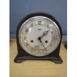 Smiths Enfield Bakelite mantle clock with key