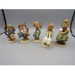 Goebel Hummel figurines hand painted good condition