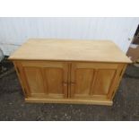2 Door cupboard made by custom furniture maker Peter Blomfield of Cornwell (top and sides have split