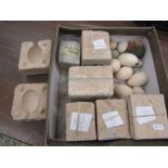 Slip- cast moulds for dolls heads/ ceramic eggs