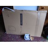 Offset Quadrant Shower Tray 800 x 1200 L/H 35mm (new in box) with new boxed shower waste, with