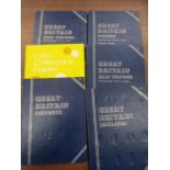 Great Britain coin collection folders