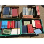 4 boxes books