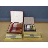 Harrods cutlery in box, boxed cutlery sets and loose cutlery
