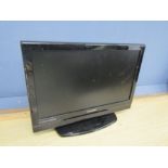 18" HD ready LCD TV/DVD player from a house clearance (no remote)