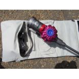 Dyson hand held vacuum with accessories. no charger