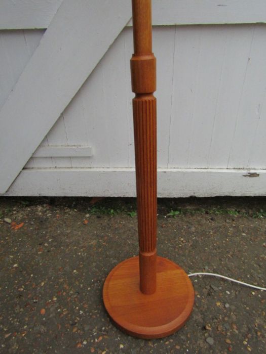 Floor lamp with shade (no plug) - Image 2 of 2