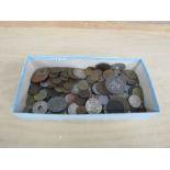 Box of mixed coinage