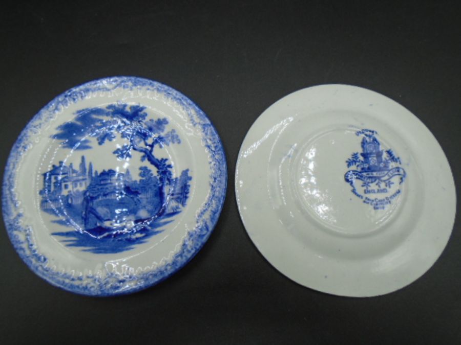 Ridgway's Humphreys Clock pattern breakfast set decorated with scenes from Charles Dickens Old - Image 2 of 5
