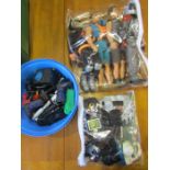 Action men and accessories
